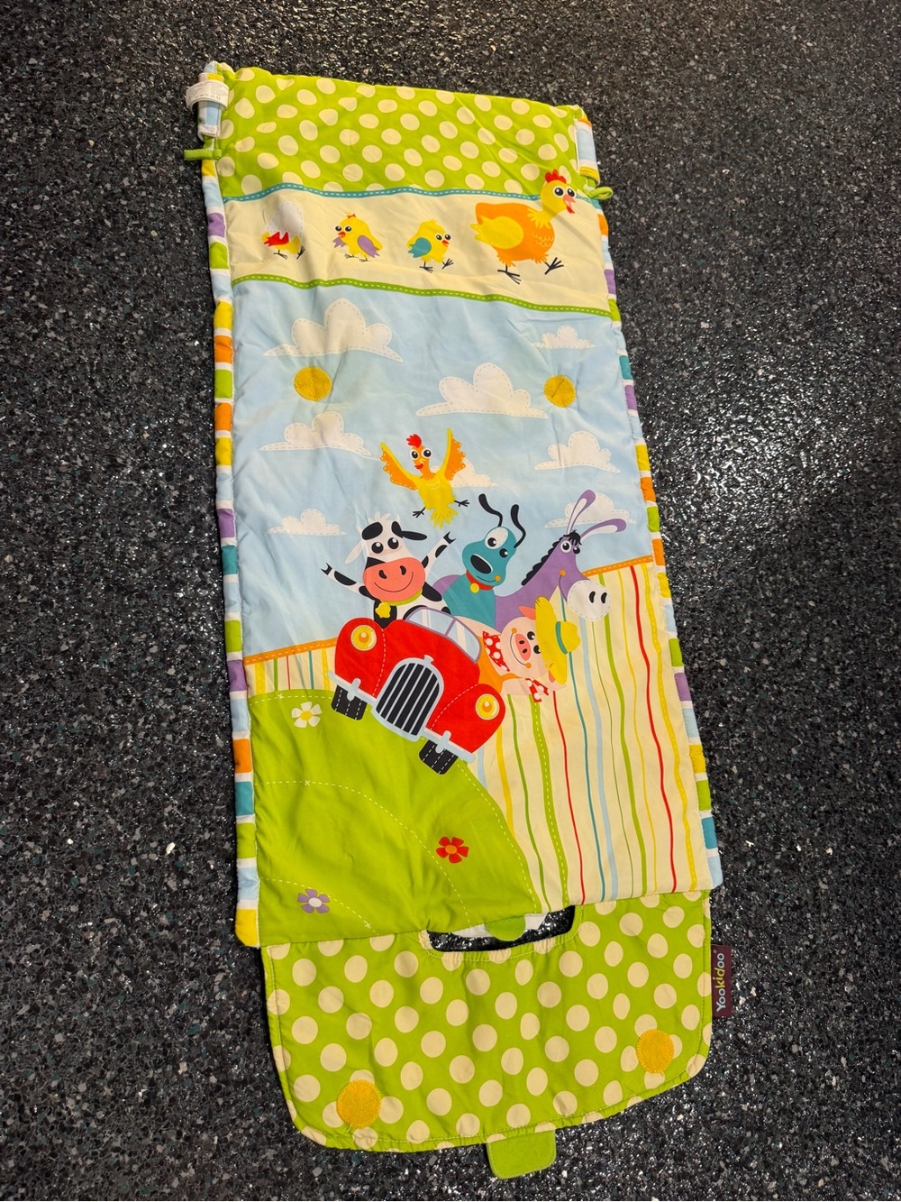 Yookidoo portable roll and go activity mat